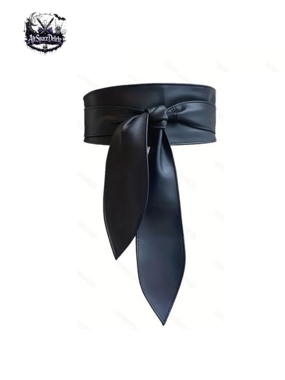 PU Leather Wide Cinch Belt Waist Shaping Wrap Corset Accessory